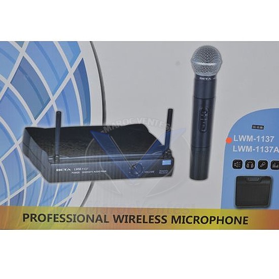 microphone sans fil UHF LWM-1137