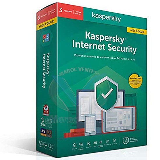 Internet Security 2020 10 Postes / 1 An Multi-Devices KL1939FBKFS-20MAG