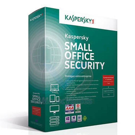 Small Office Security 5.0 - 2 Servers + 20 postes KL4533XBNFS-MAG