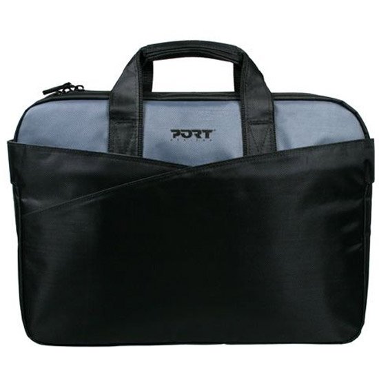 PORTDESIGN Lugano II Black-Dark Grey 15 6 pouces