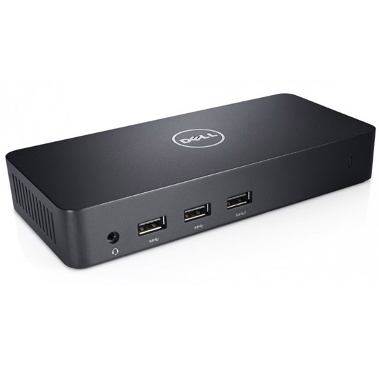 Dell USB 3.0 Ultra HD Triple Video Docking Station D3100 EUR