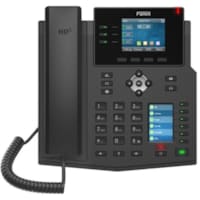 Téléphone IP Professionnel 12 Comptes SIP Double Ecran LCD Couleur (Sans Alimentation)