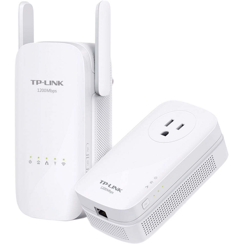 Kit d'adaptateurs CPL AV1200 Gigabit Wi-Fi AC