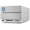 Système de stockage DAS LaCie 2big Dock STGB8000400 - 2 x Total de compartiments Bureau - USB 3.0 Type A - Serial ATA/600