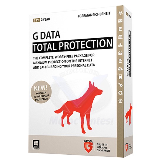 G DATA TOTAL PROTECTION 2016 1 P 2 ANS 71155/GDATA/TP/1P/2A