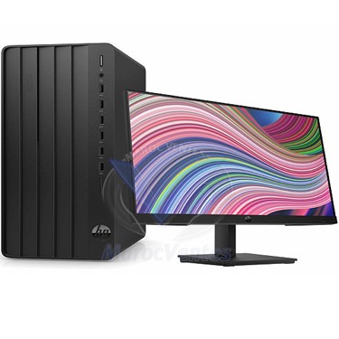 PC de Bureau  Pro Tour 290 G9 i3-12100  8 Go 512 Go + Écran HP P22v 21.5" FreeDOS