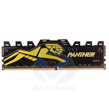 Barrette Mémoire 32 GB DDR4-3200-16 UDIMM 2048*8 1.35V OC PANTHER GOLDEN W/HS RP GAMMING