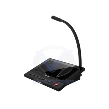Microphone d'appel de 7 pouces Ecran Tactile