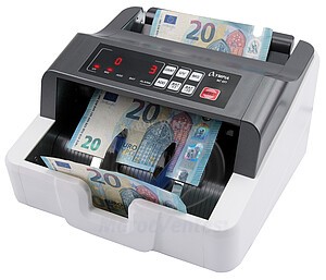 Compteuse de billets triés Détection UV et MG 230V 50 Hz 75 Watt