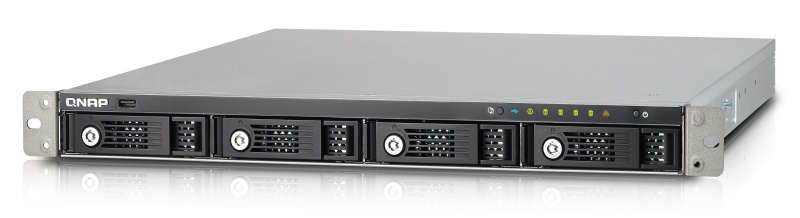 Serveur NAS professionnel 4 baies (sans disque dur) - 1 Go de RAM - Rack 1U TS-431U