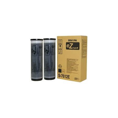 LOT de 2 toners de marque Riso S7612E pour EZ 200 noirs S-7612E