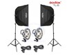 À 5 PRISES POUR STUDIO PHOTO ÉCLAIRAGE CONTINU KIT Softbox + Sac