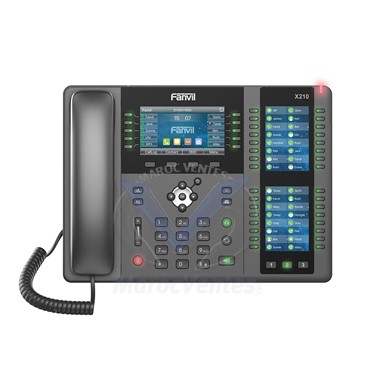 Telephone IP Entreprise a 20 comptes SIP Ecran Couleur 4.3" WiFi Bluetooth intégré avec BLF 106 buttons Gigabit