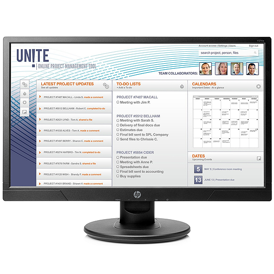 Moniteur V214a de 20,7" ( 52,57 cm )