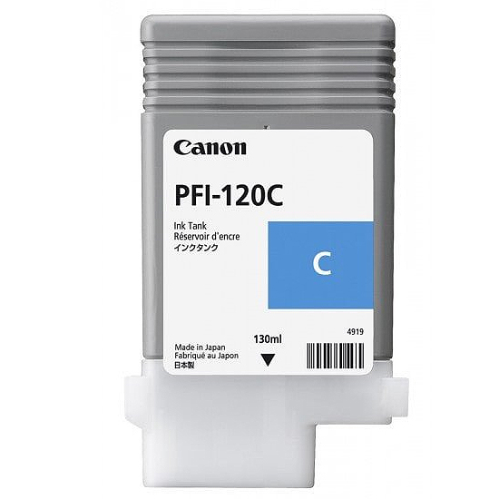 Cartouche d'encre Canon d'origine PFI-120 Cyan