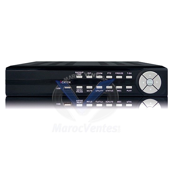 DVR 16 Entrées H.264 avec enregistrement et connectivité 611ZS-J