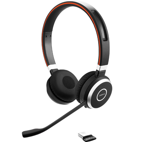 Micro-Casque Bluetooth Jabra EVOLVE 65 UC Duo USB Headband