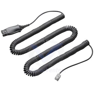 Câble adaptateur HIS avec déconnexion rapide pour téléphones Avaya 9600