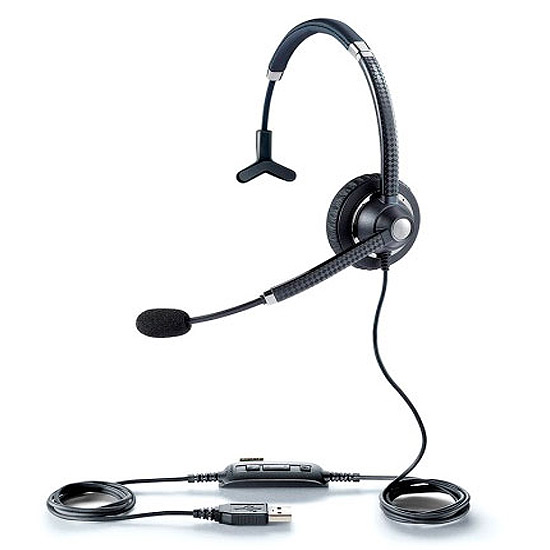 UC Voice 750 Mono Dark - Casque - supra-oral - foncé