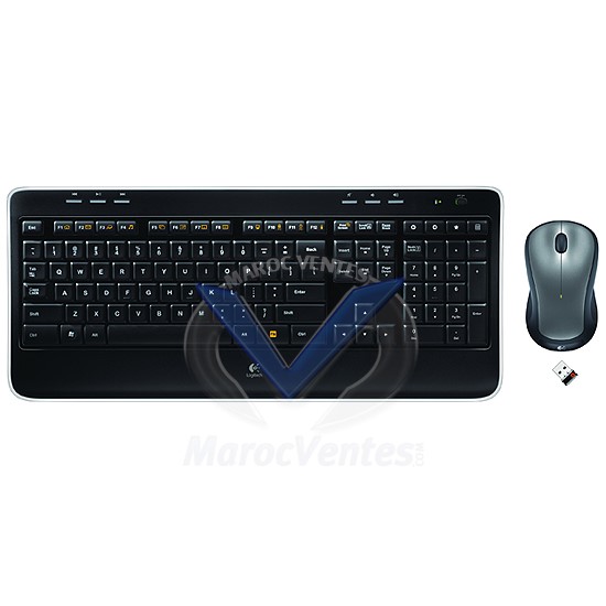 Pack Clavier Souris sans fil - Wireless Combo MK520 920-002612