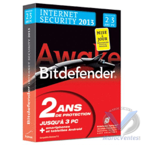 BitDefender Internet Security2011 2 ans 3 postes (10+1)