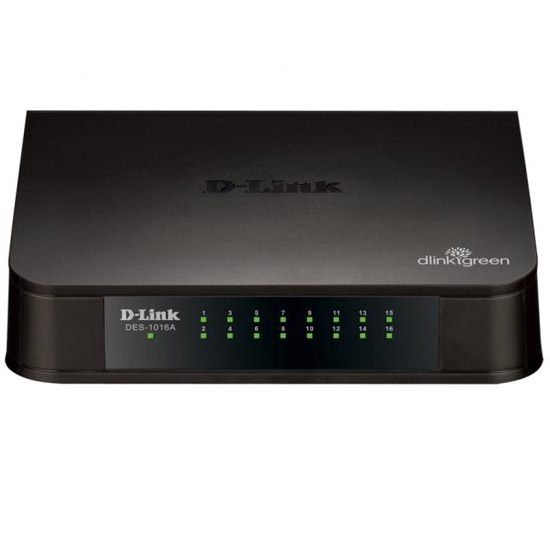 SWITCH D-LINK 16-Port 10/100Mbps