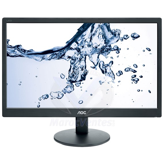 Ecran AOC e2270Swn 21.5" LED 1920x1080 16/9 Noir ECRAOC06