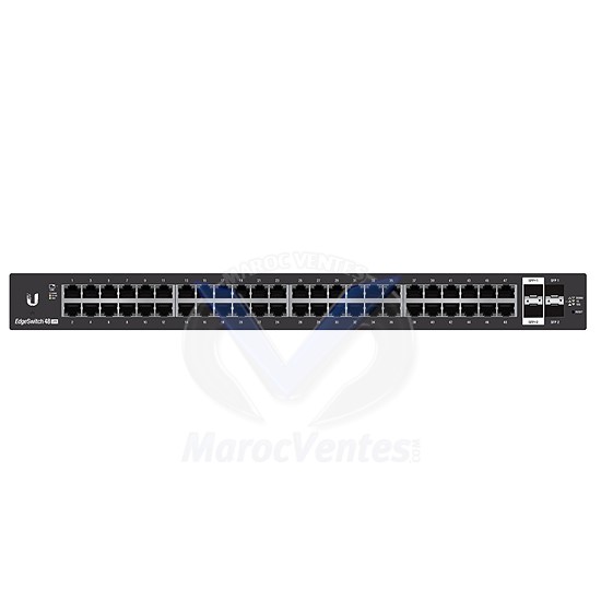 ES-48-LITE EDGEMAX EDGESWITCH 48X GIGABIT PORTS, 2X SFP+, 2X SFP PORTS ES-48-LITE