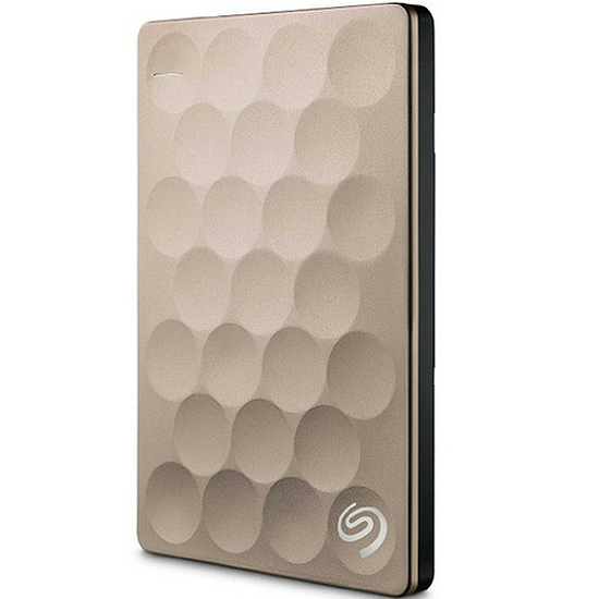 Disque Dur Externe Backup Plus Ultra Slim 2.5" 2TB Or
