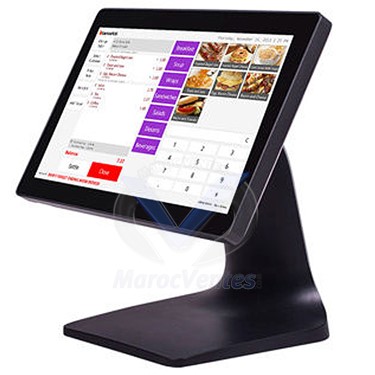 Terminal Point De Vente J1900 Quad Cores 64 GO SSD Ecran Tactile 15,4"